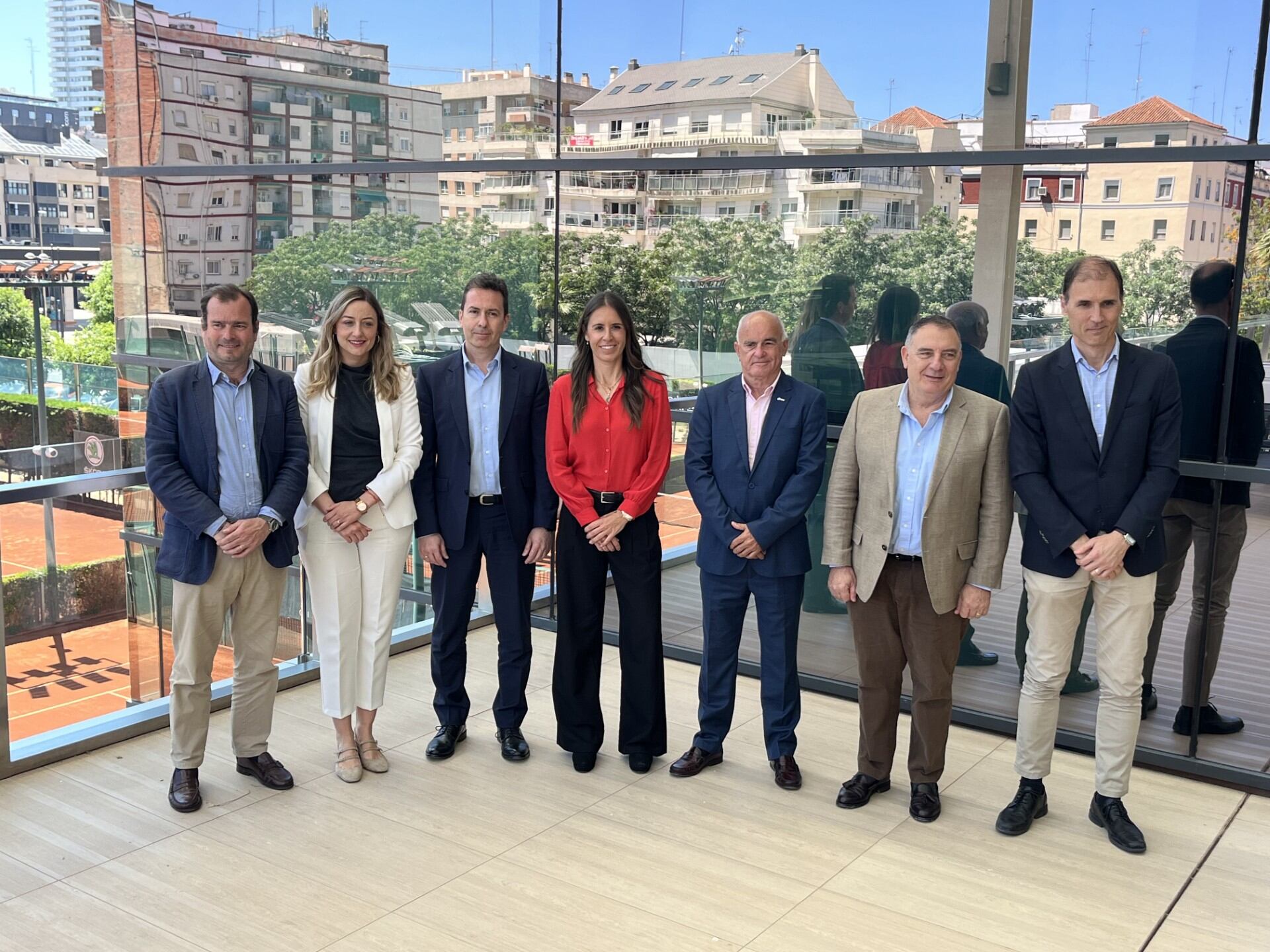 Presentación del Open Internacional de tenis de Valencia.
