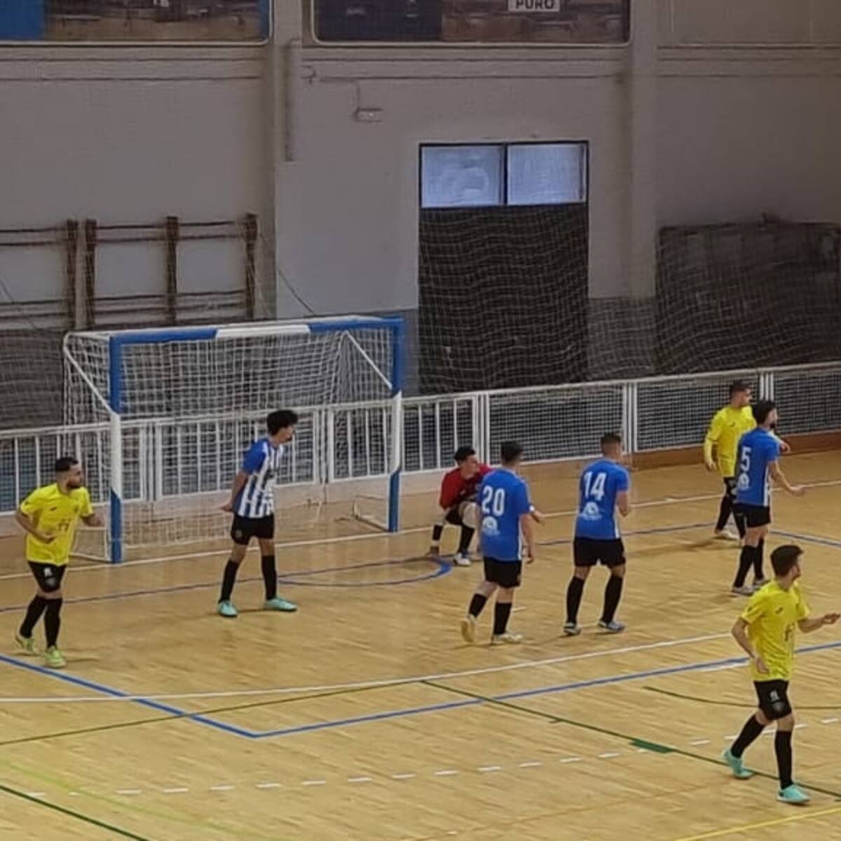 El Nueva Elda Finetwork no perdona en la pista del Sporting San Vicente - Hércules (2-6)