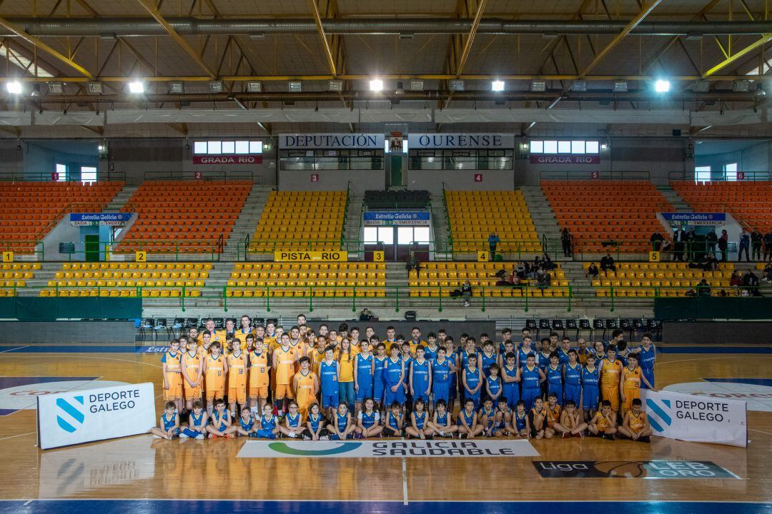 El Club Ourense Baloncesto celebra el Media Day de cantera