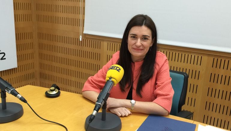 Foto archivo: Carmen Montón, consellera de Sanidad en Radio Valencia