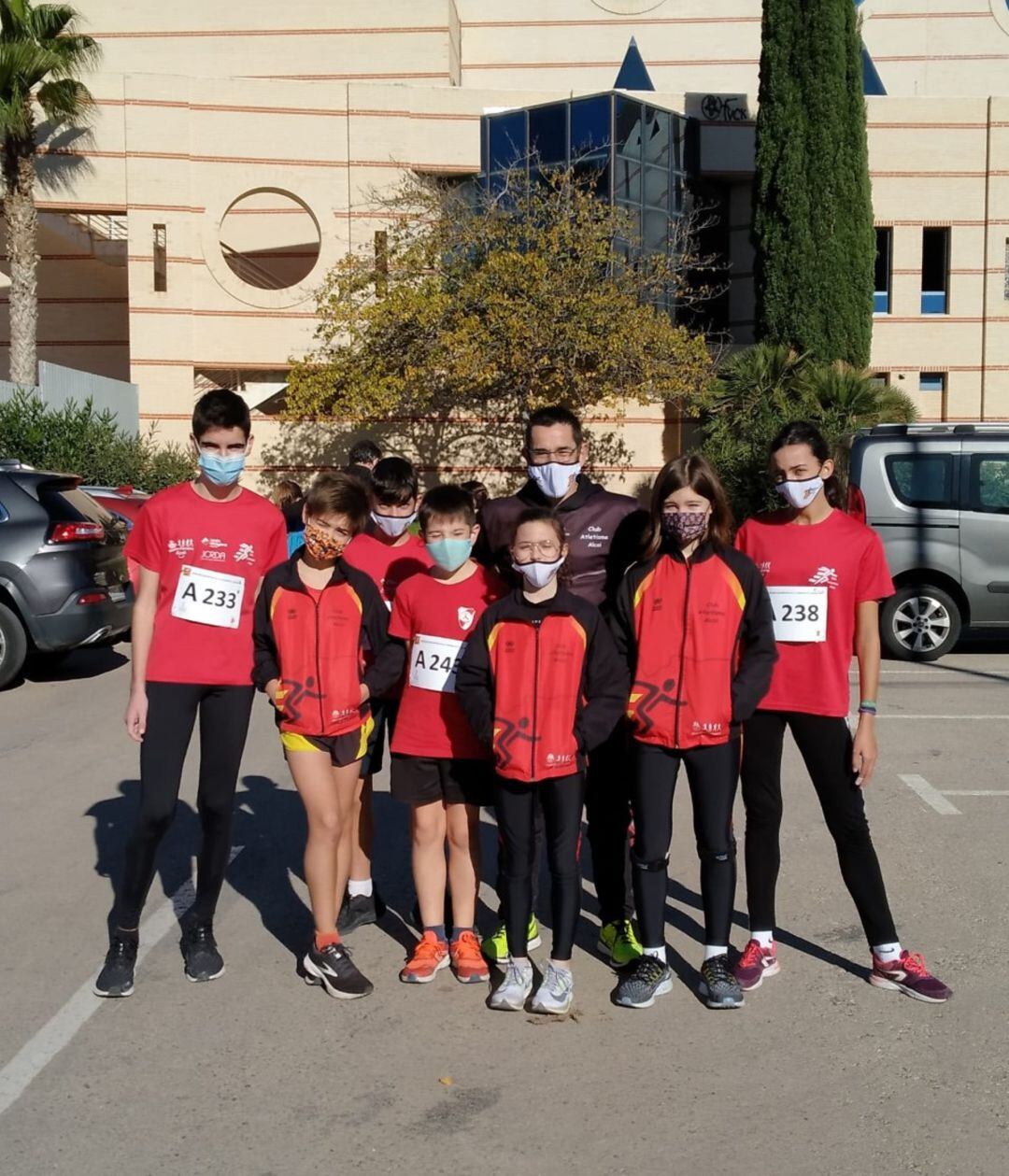 Participantes del Club Atletísmo Alcoy