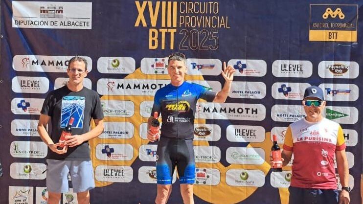 Noé Mollá subió al podio en Chinchilla