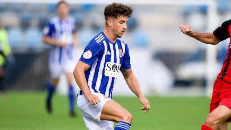 Entrevista a Dani Álvarez, jugador de la RS Gimnástica, que se ha disculpado tras el incidente durante el partido de Copa con un aficionado