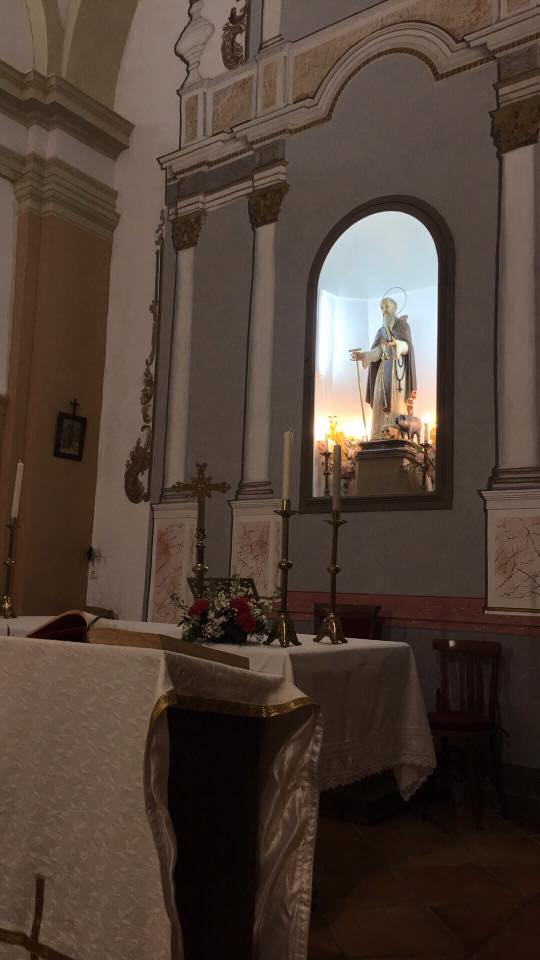 Imagen de San Antón, en Caudete