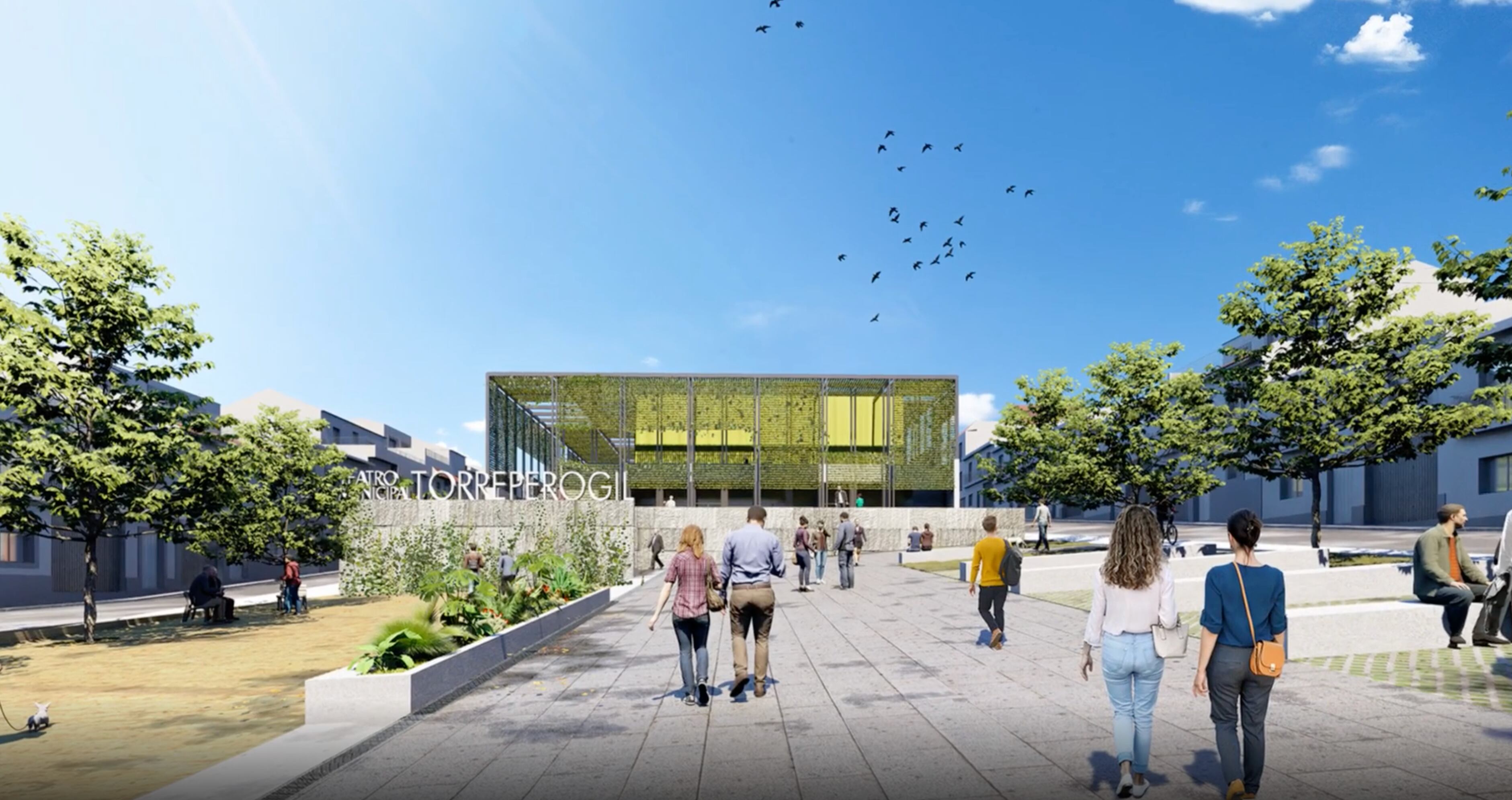 Proyecto definitivo del Teatro Municipal de Torreperogil