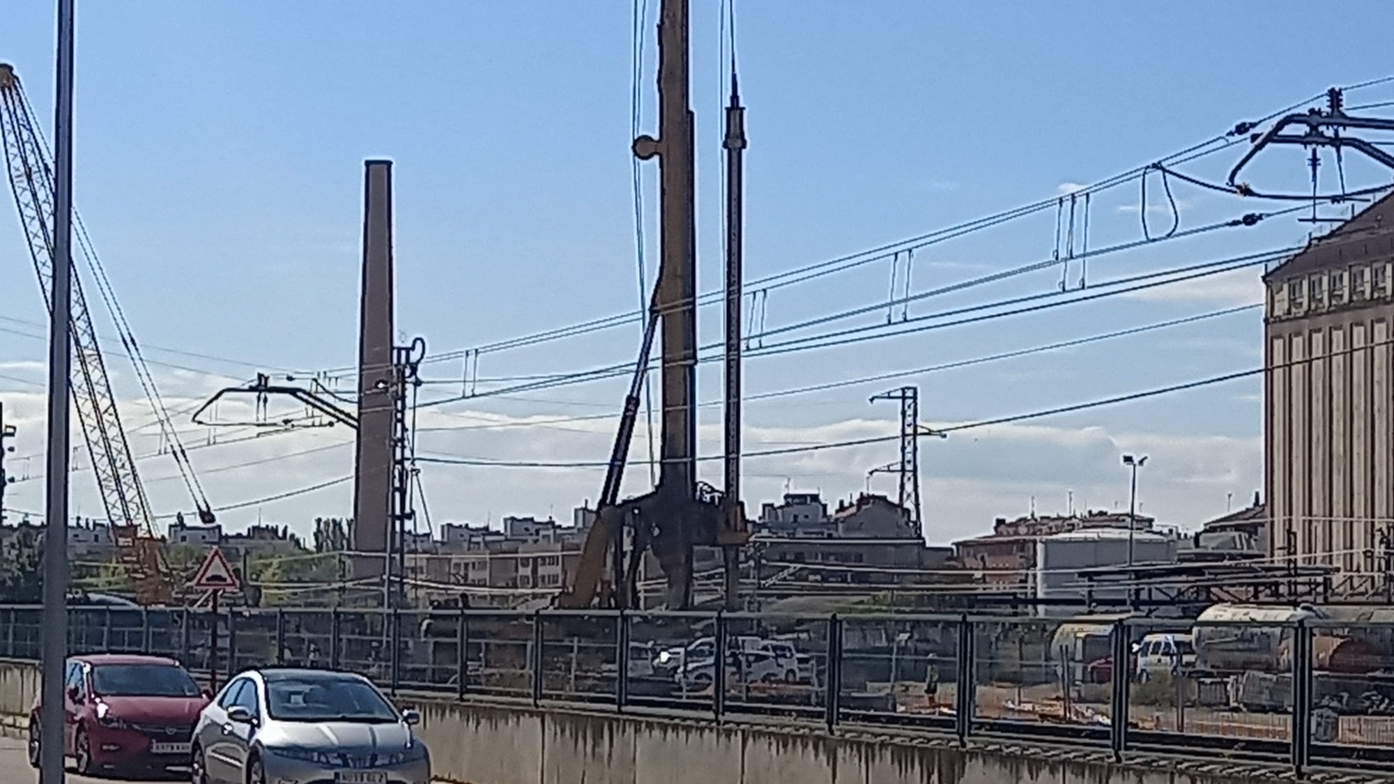 Prosiguen las obras de Adif en la zona norte de Palencia