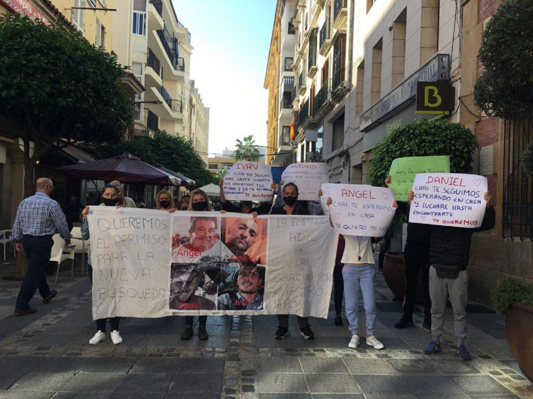 Un momento de la concentración.