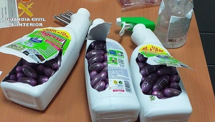 Productos incautados por la Guardia Civil