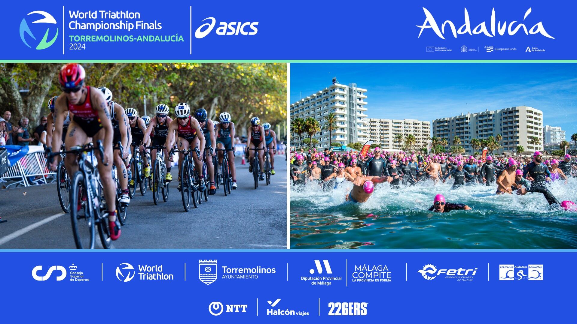 Cartel del Triatlón Torremolinos