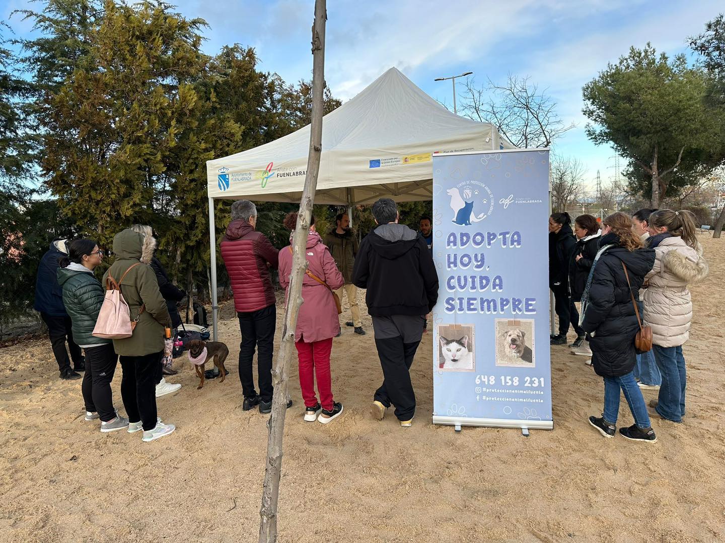 Imagen del primer taller celebrado en Fuenlabrada