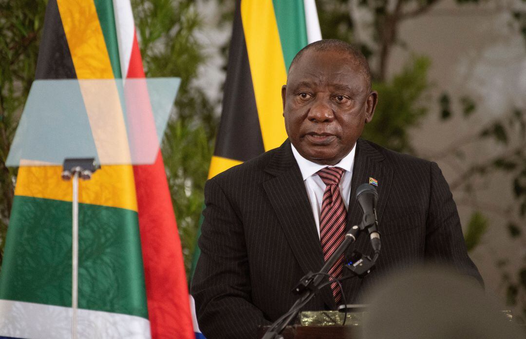 Cyril Ramaphosa, presidente de Sudáfrica