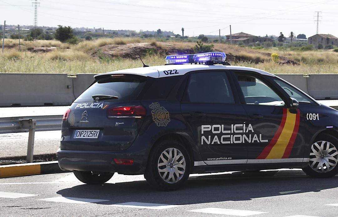 Coche de la Policía Nacional. Imagen de archivo