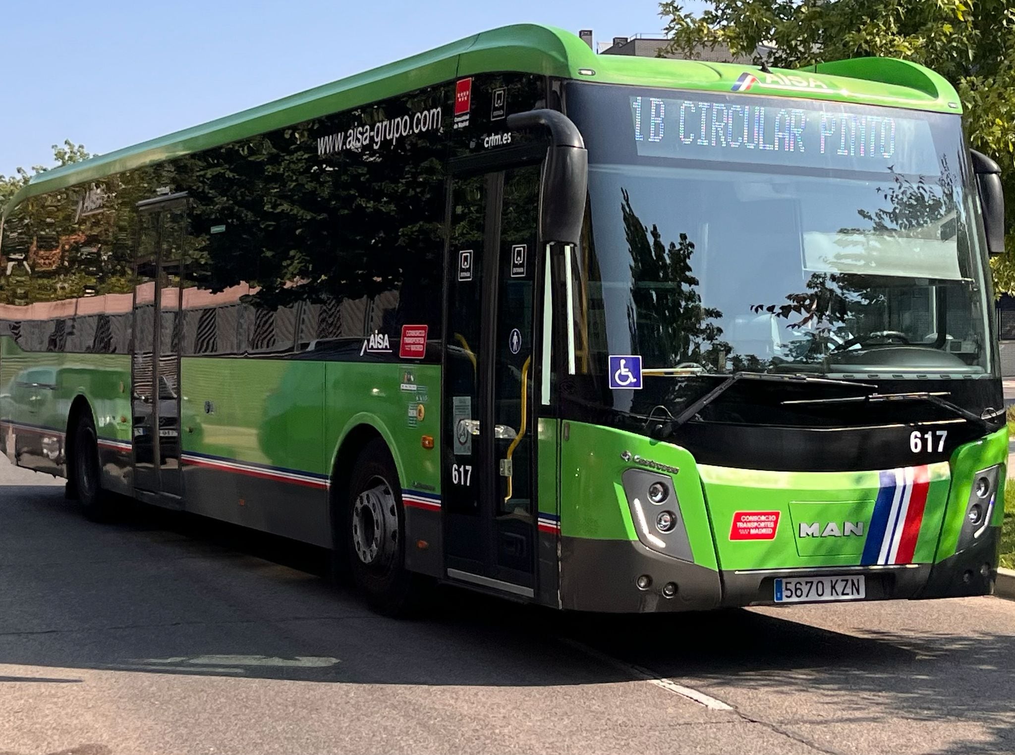 Las líneas circulares de Pinto regresan a la normalidad