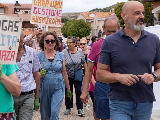 Milagros se manifiesta contra el biogás
