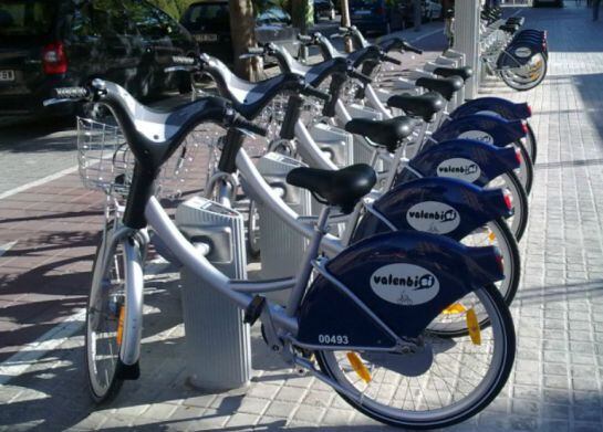 Estación de bicicletas de Valenbisi