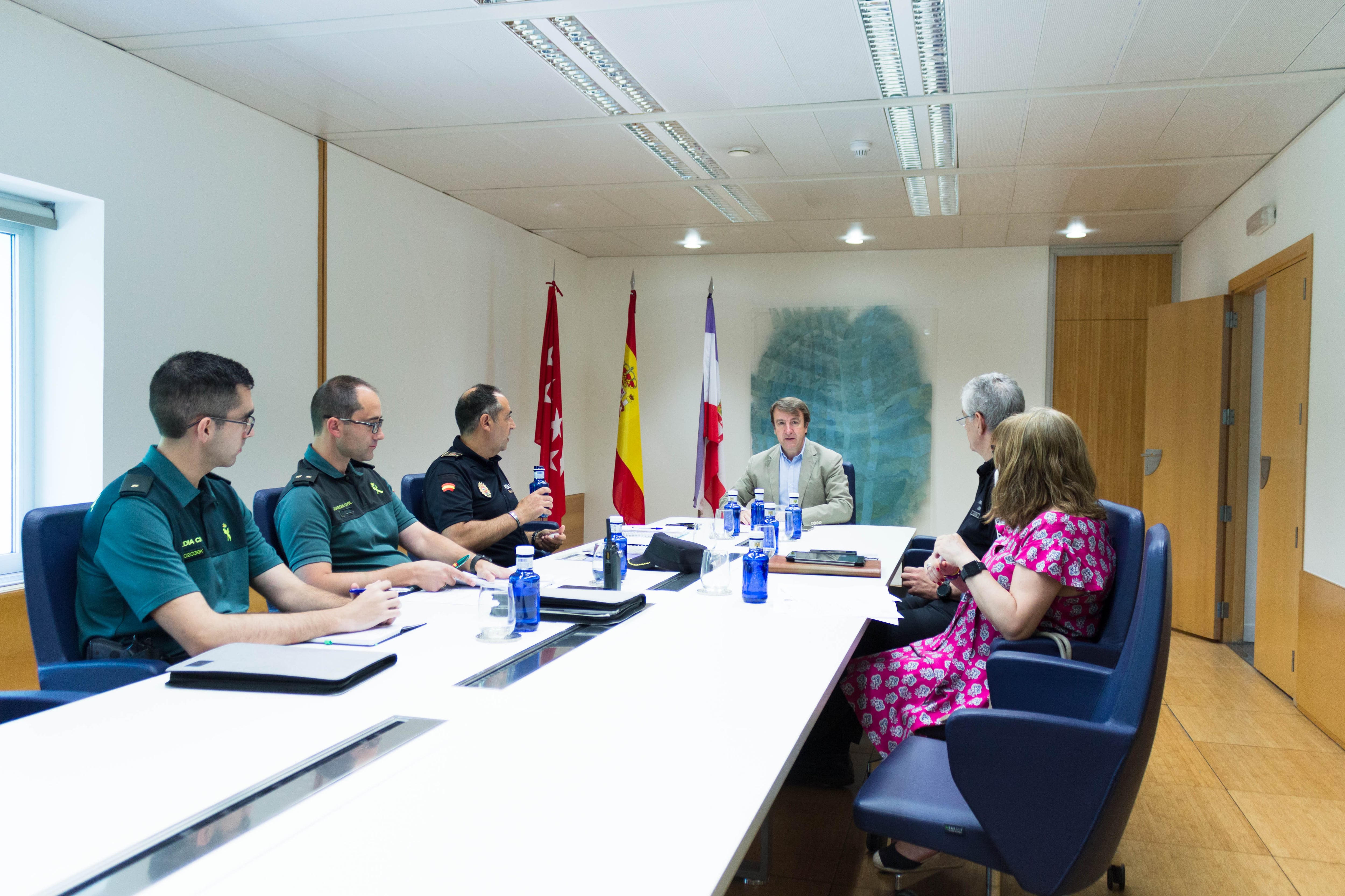 Reunión de la Junta Local de Seguridad para analizar el dispositivo especial con motivo de las Fiestas Mayores de Tres Cantos