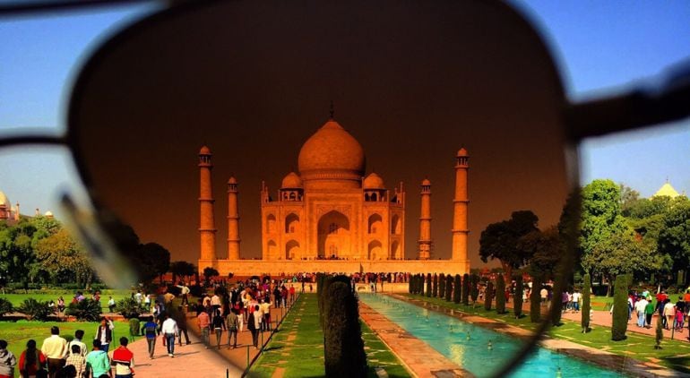 El Taj Mahal desde las gafas de Borja Fernández 