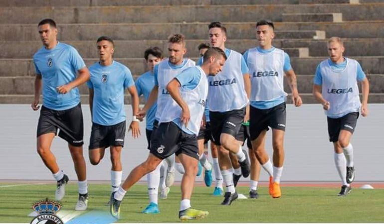 Imagen de un entrenamiento.