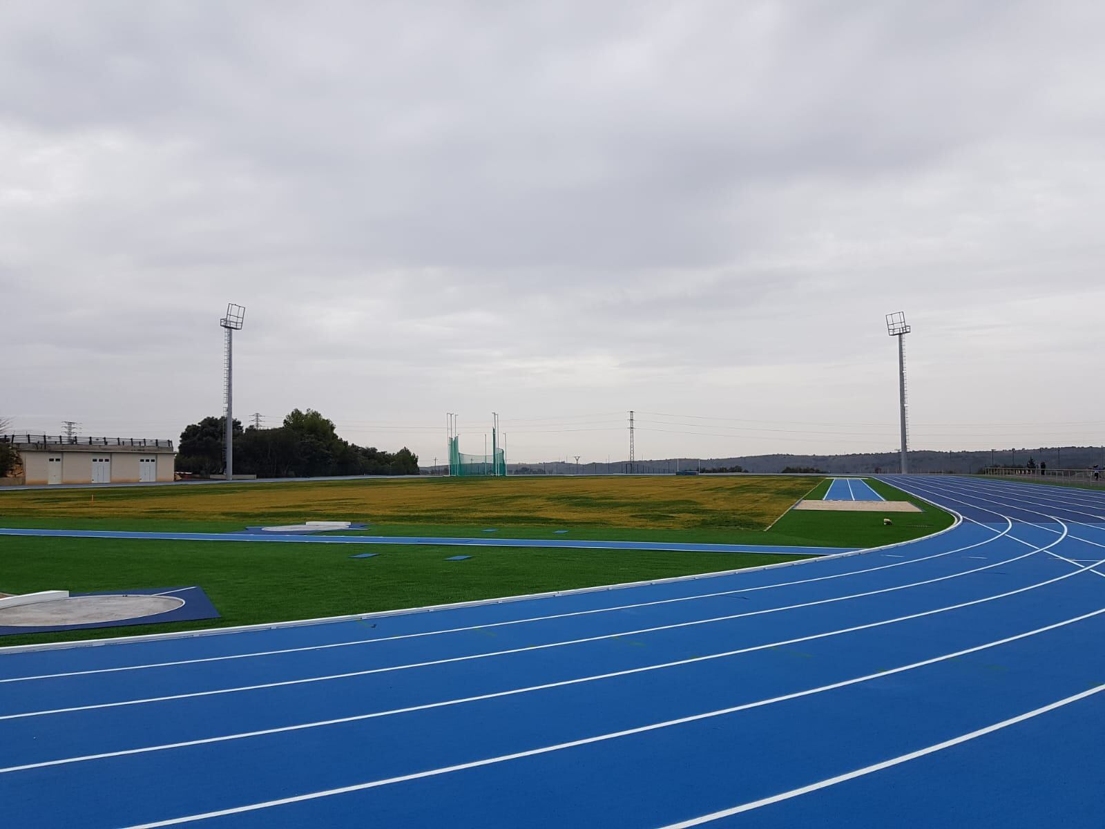 Pista de atletismo de Barbastro. Foto: Ayuntamiento de Barbastro