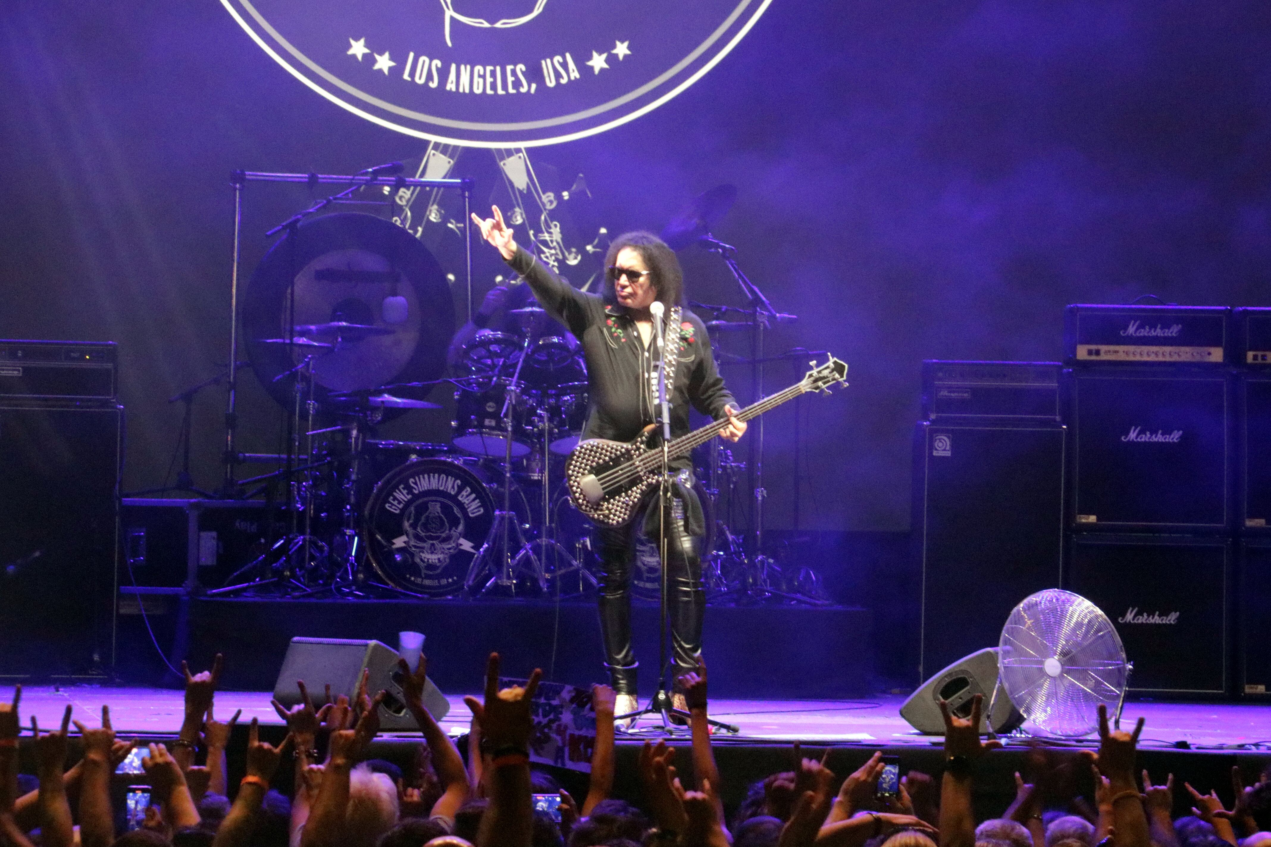 Gene Simmons al festival de la Porta Ferrada, a Sant Feliu de Guíxols