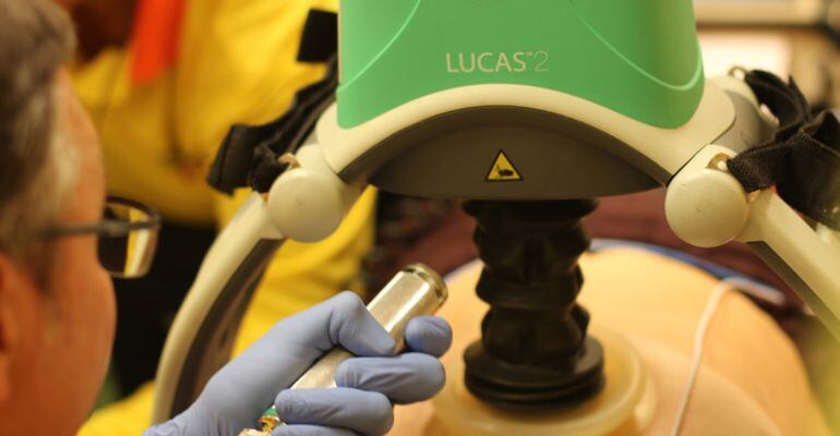 Imatge de l'aparell que han incorporat les noves ambulàncies.