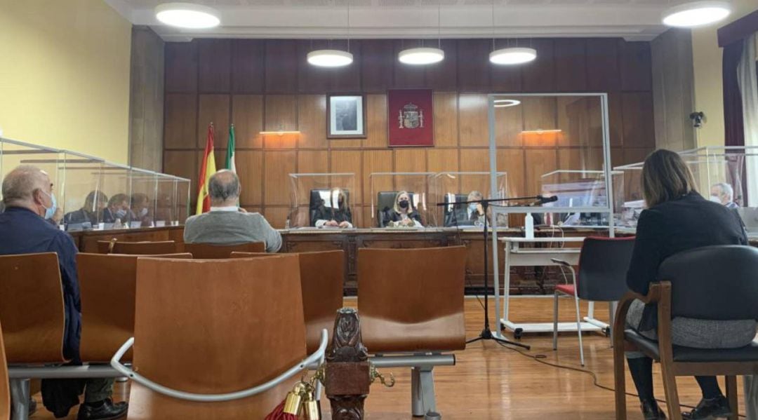 Imagen de la sala de la Audiencia Provincial de Jaén durante el juicio del caso Matinsreg.