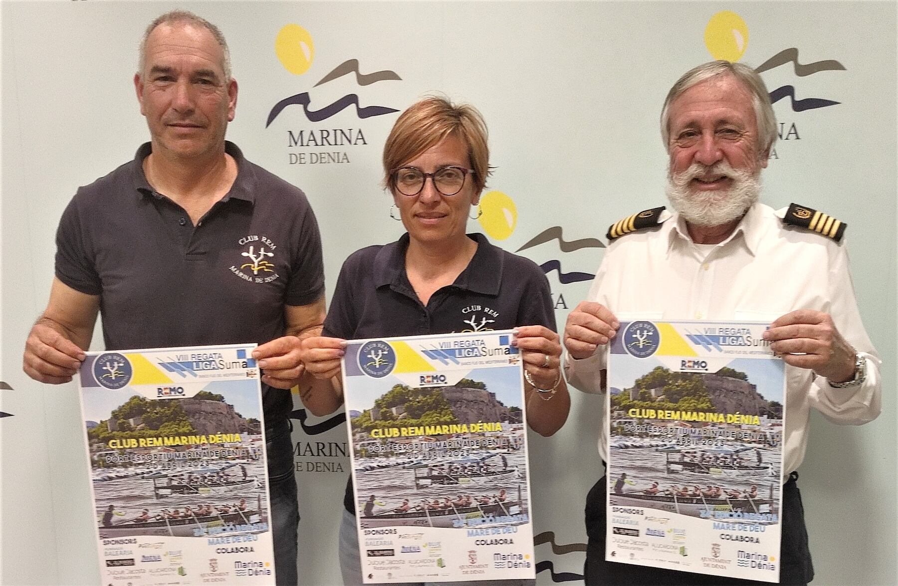 Presentación del XXXIV Trofeo Virgen de los Desamparados  de remo, a celebrar en Dénia.