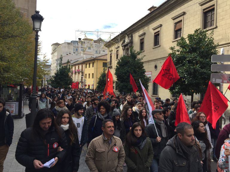 Manifestación contra la Lomce del 24 de noviembre.