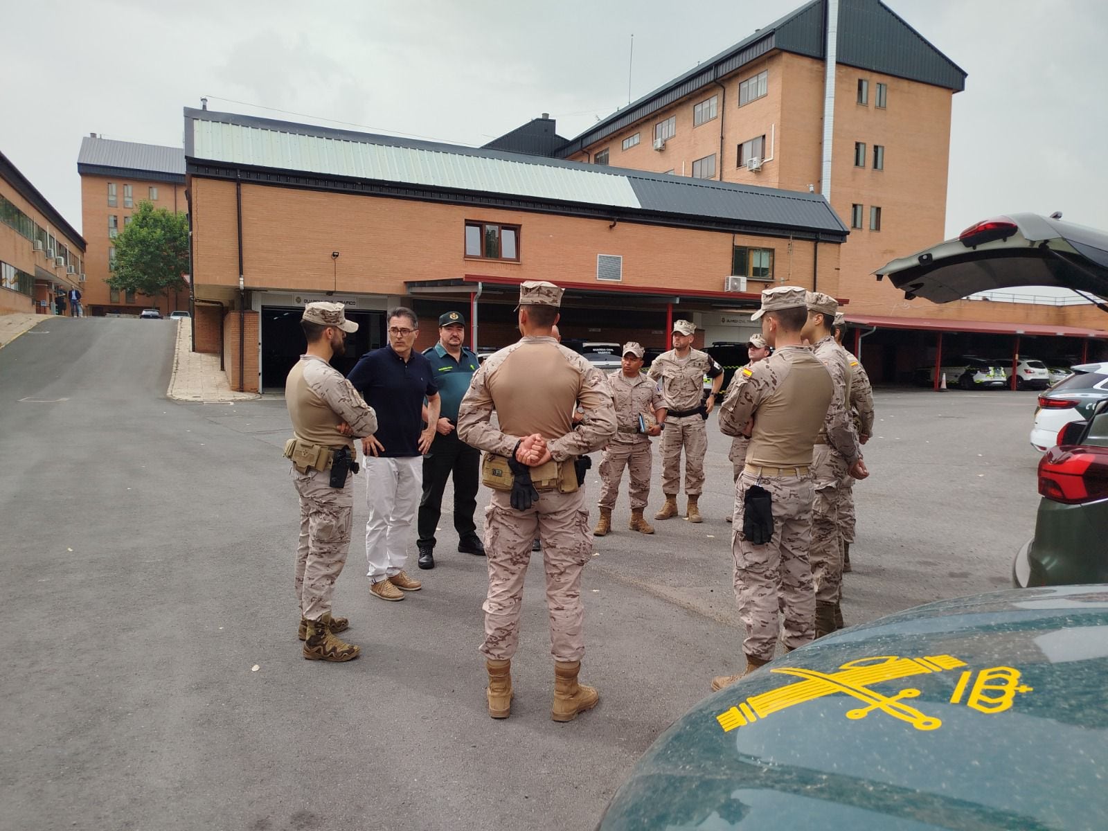 Segundo Batallón de Infantería de Marina en Ávila./Subdelegación del Gobierno