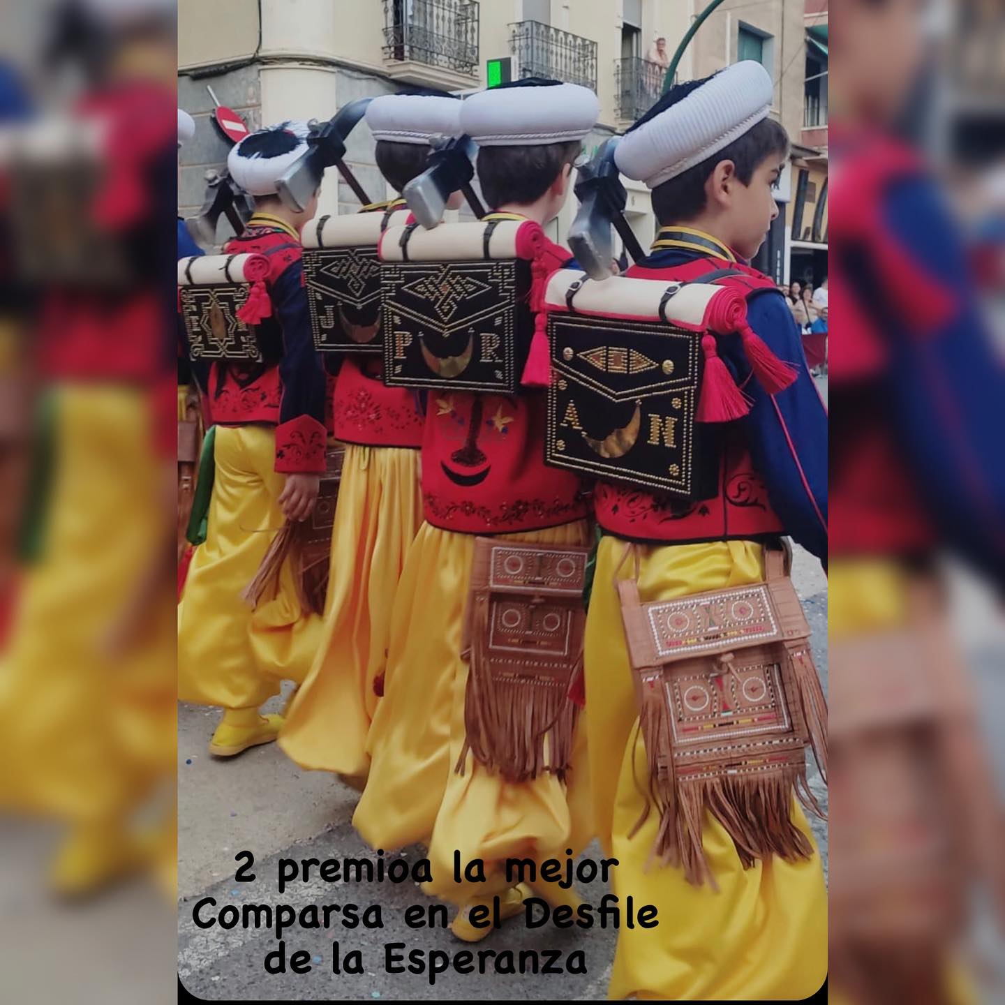 Escuadra infantil premiada