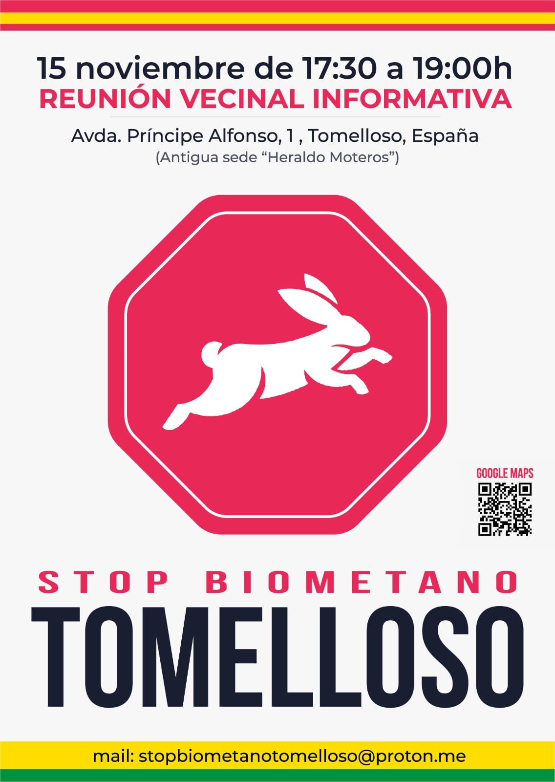 Reunión vecina informativa contra la planta de biometano de Tomelloso