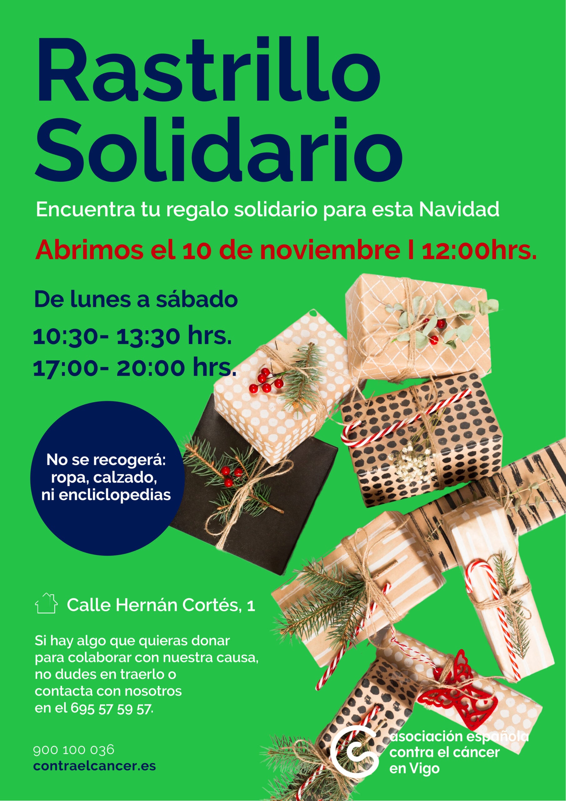 Rastrillo Solidario de la AECC en Vigo