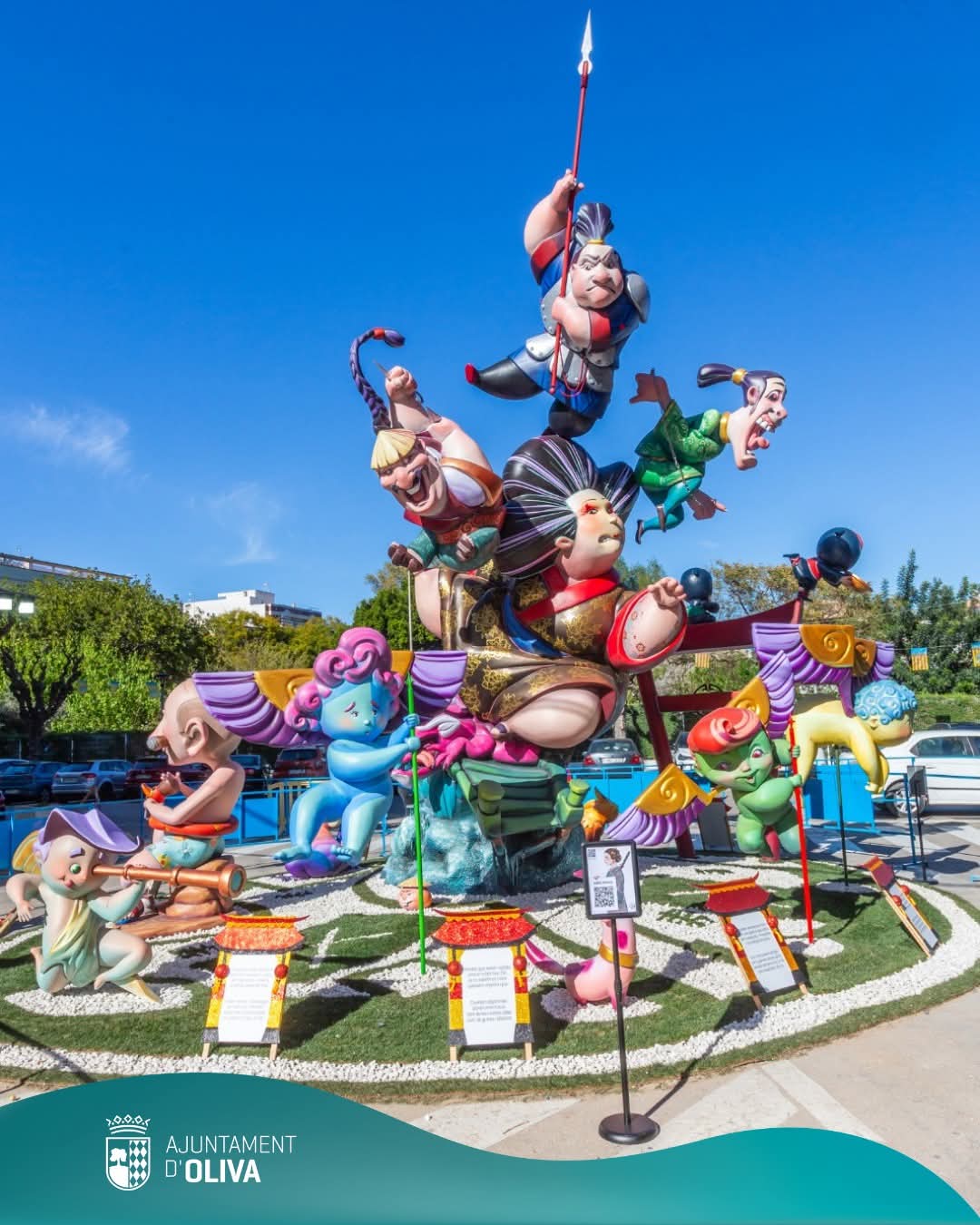 Monumento Mayor Falla Institut de Oliva 2026