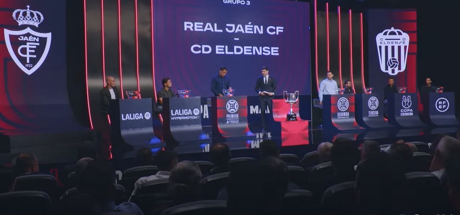 Sorteo de la primera eliminatoria de la Copa del Rey