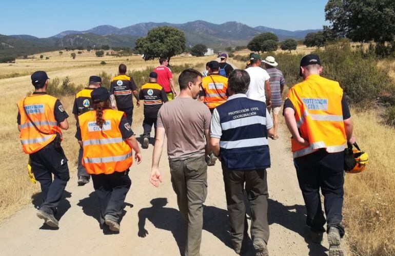 Muchos voluntarios han participado en las labores de búsqueda