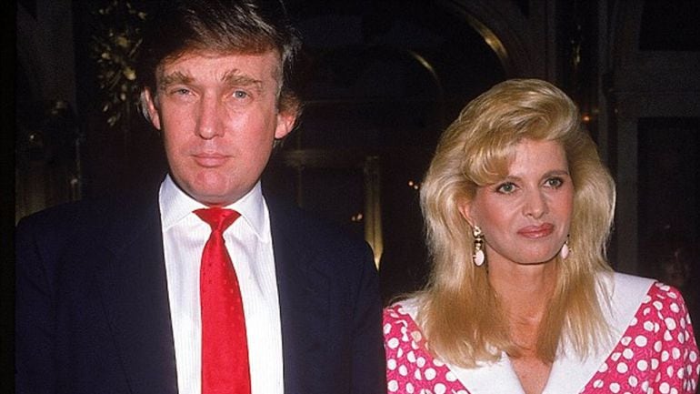 Ivana y Donald Trump durante su matrimonio