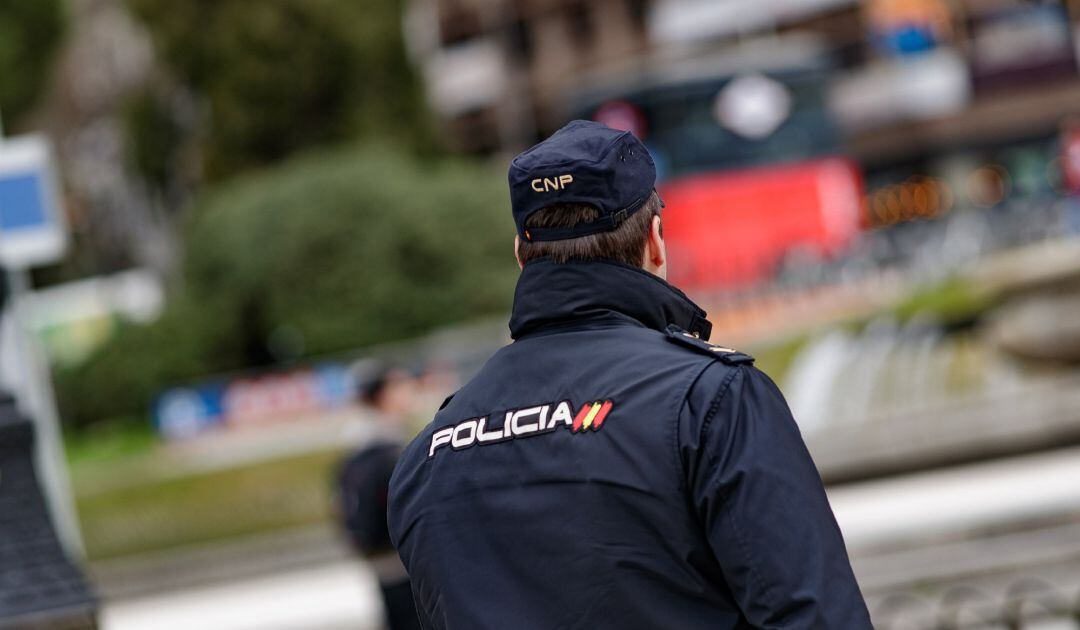 Imagen de recurso de un agente de Policía Nacional.