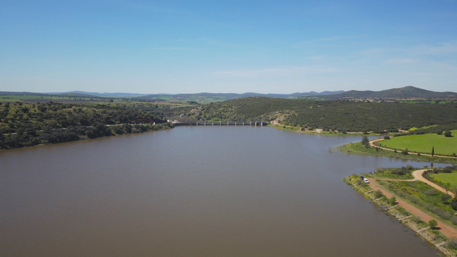 Situación actual del embalse del Vicario, en Ciudad Real