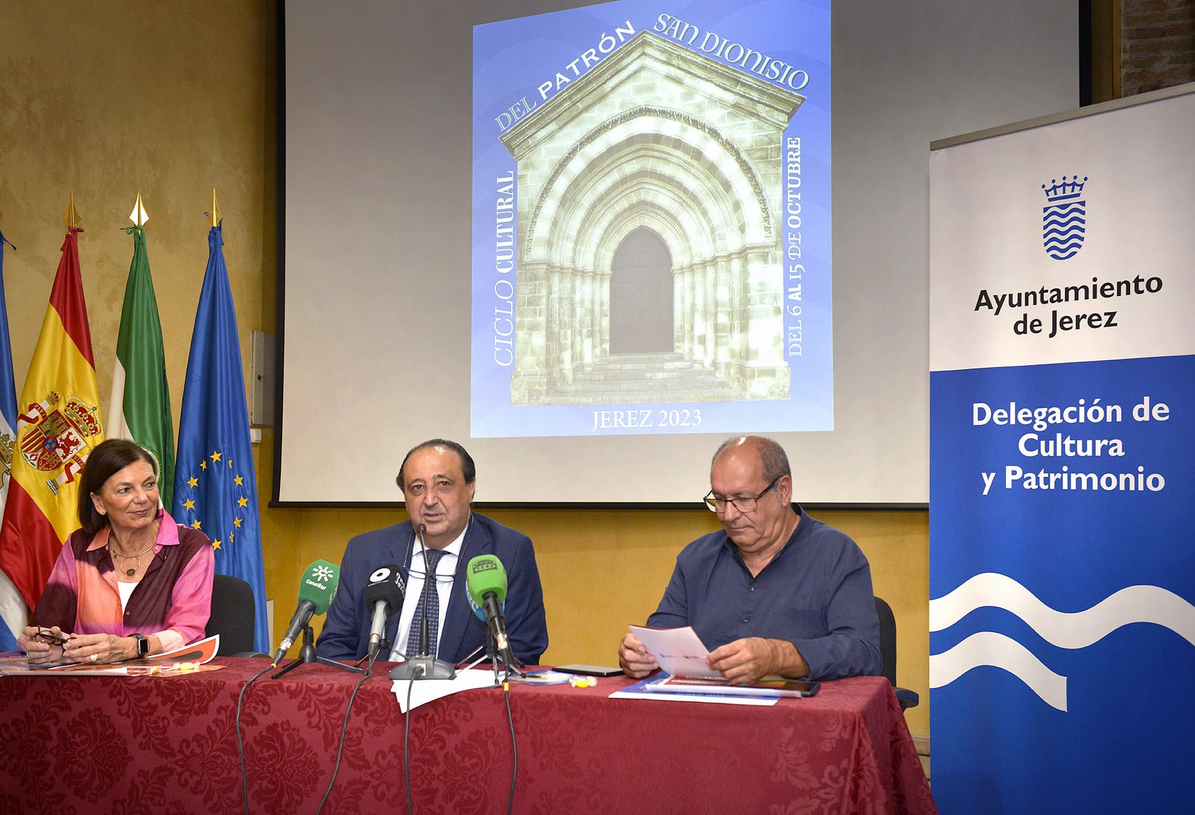 Presentación del ciclo de actividades por el Día del Patrón, San Dionisio