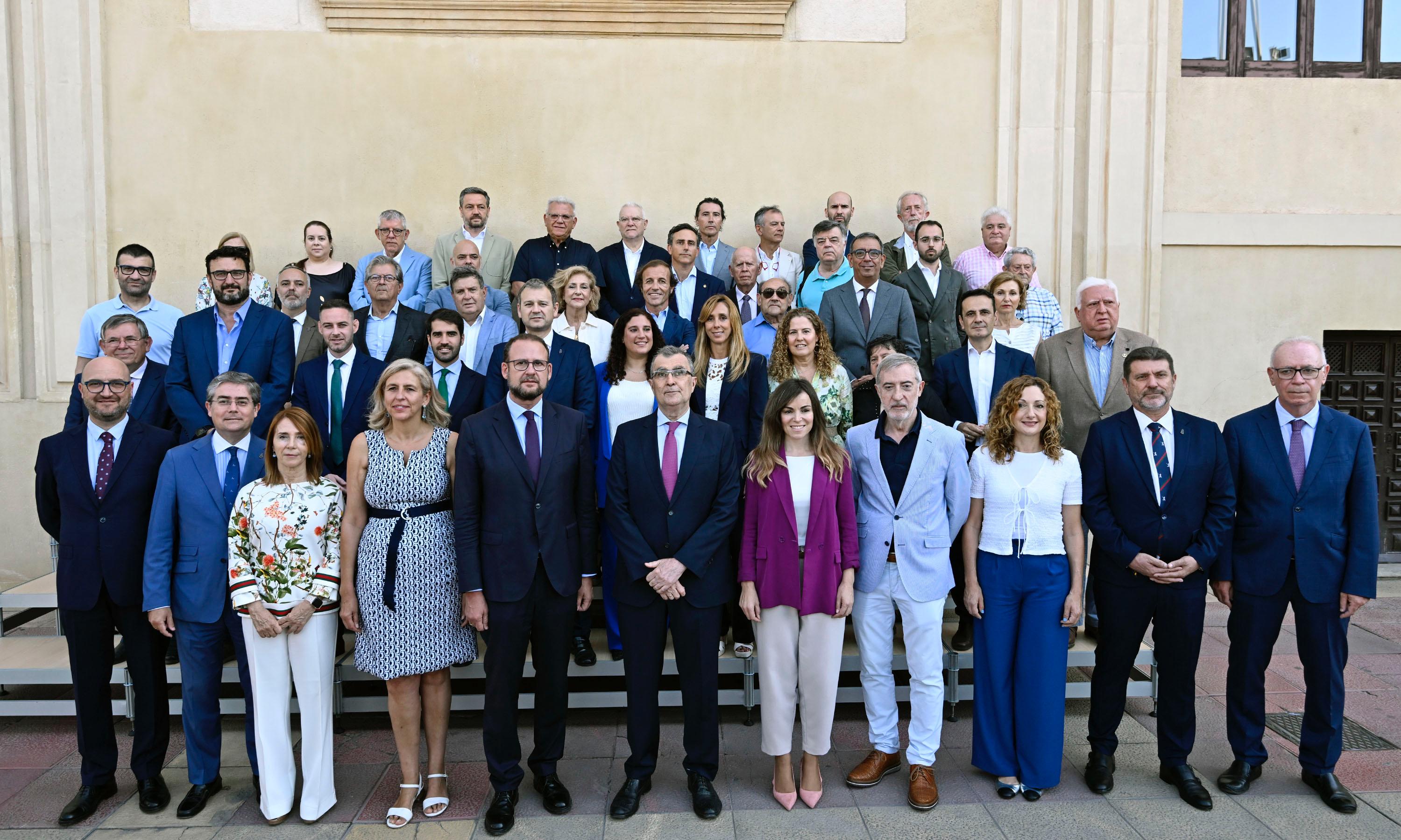 Foto de familia del Consejo Social de Murcia