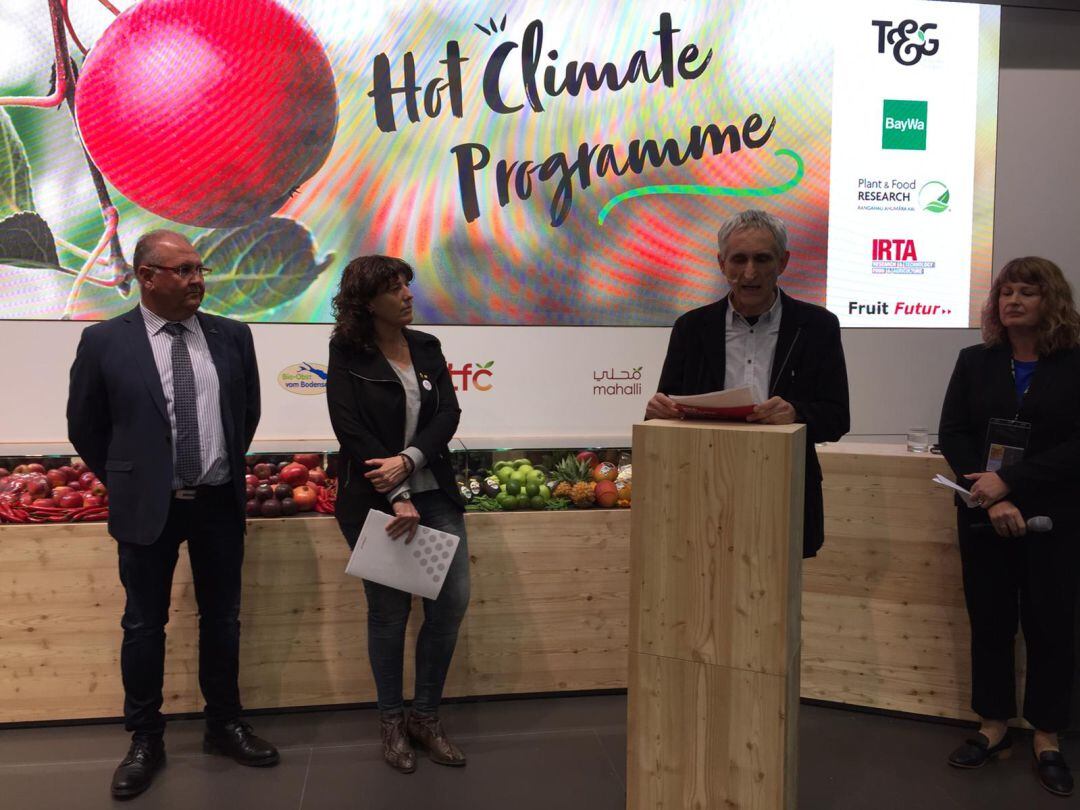 Presentació a la fira Fruit Logistica de Berlín