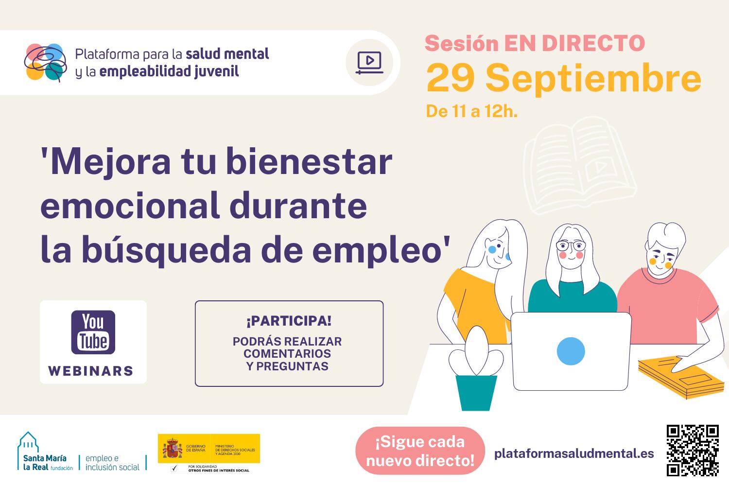 La Plataforma de Salud Mental busca reforzar a las personas demandantes de empleo