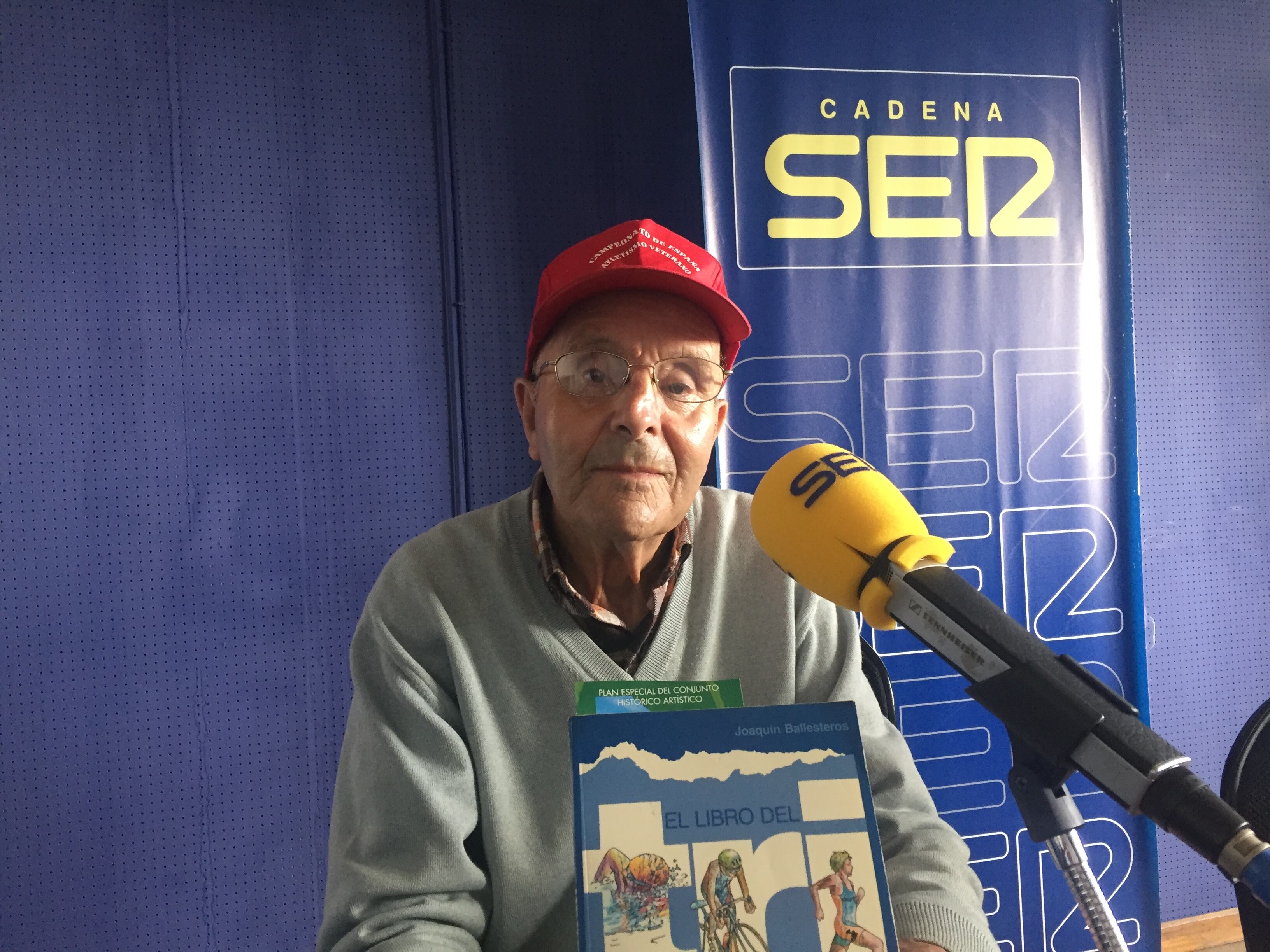 Pachi Torre, en los estudios de SER Castro