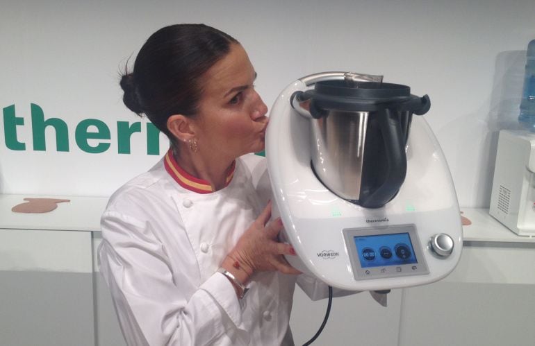 Samantha Vallejo-Nágera, tras su &#039;masterclass&#039; en Mundo Thermomix.