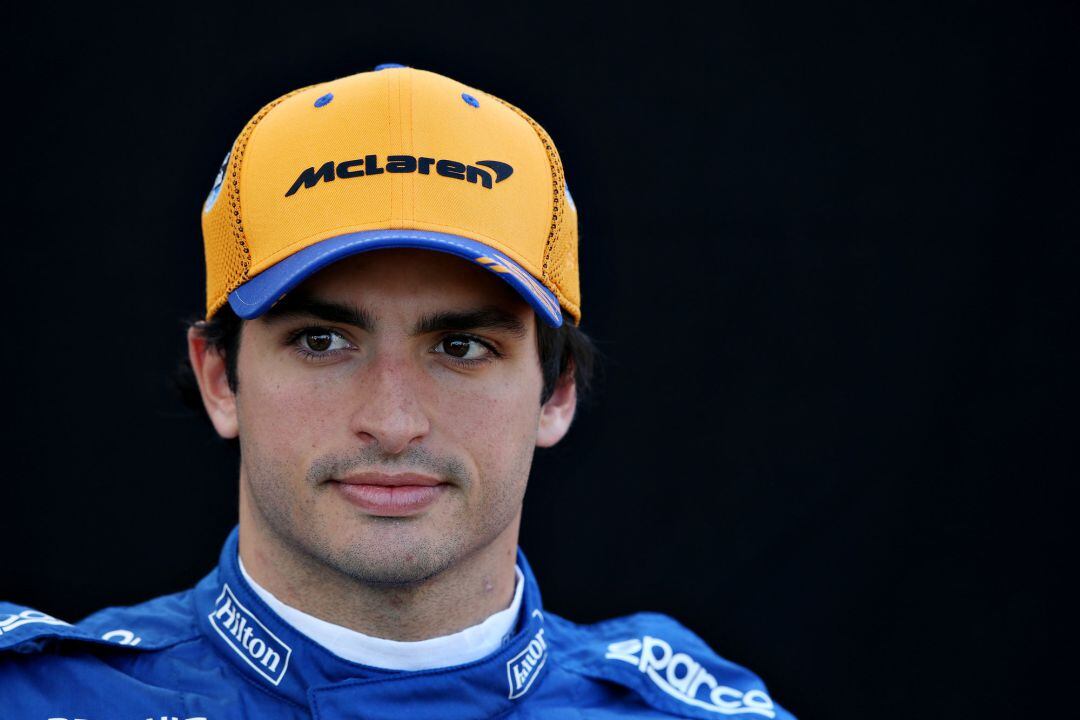 Carlos Sainz, tras los primeros libres. 