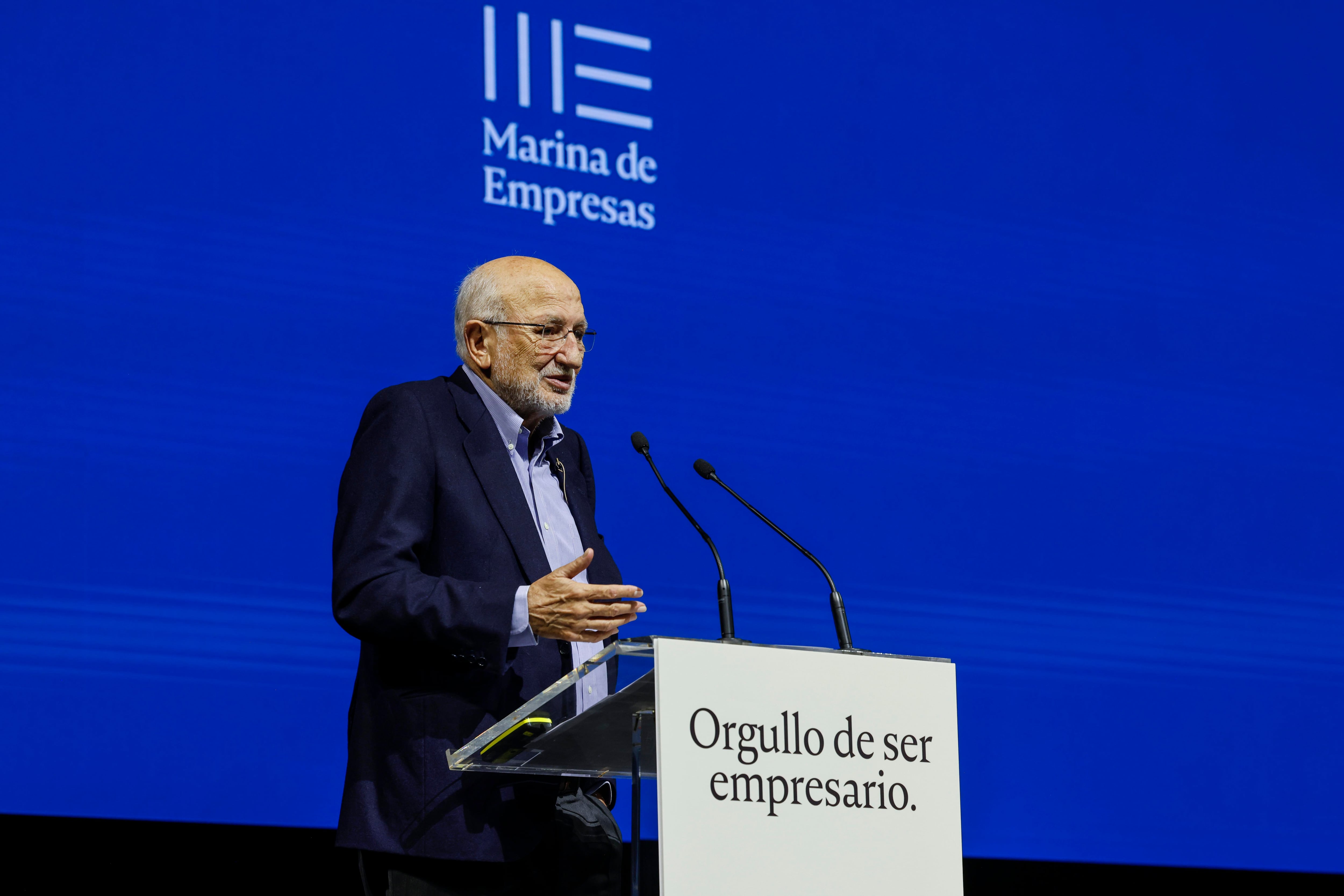 Joan Roig en el encuentro Alcem-se, una jornada dirigida a los empresarios, autónomos y emprendedores afectados por la DANA