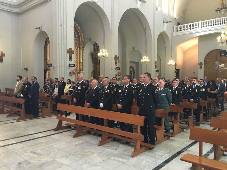 Misa de los Ángeles Custodios en la Iglesia de Santa Ana