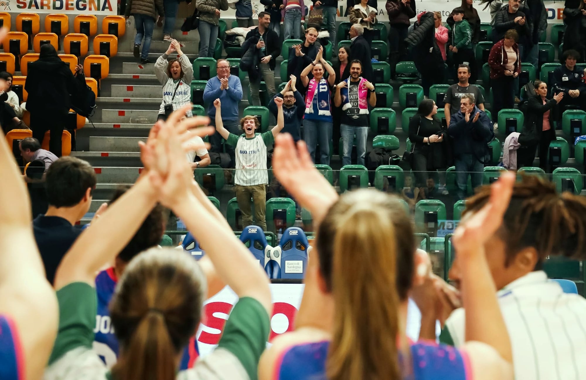 Imagen del Dinamo Sassari-Baxi (foto: Mariño / Cadena SER)