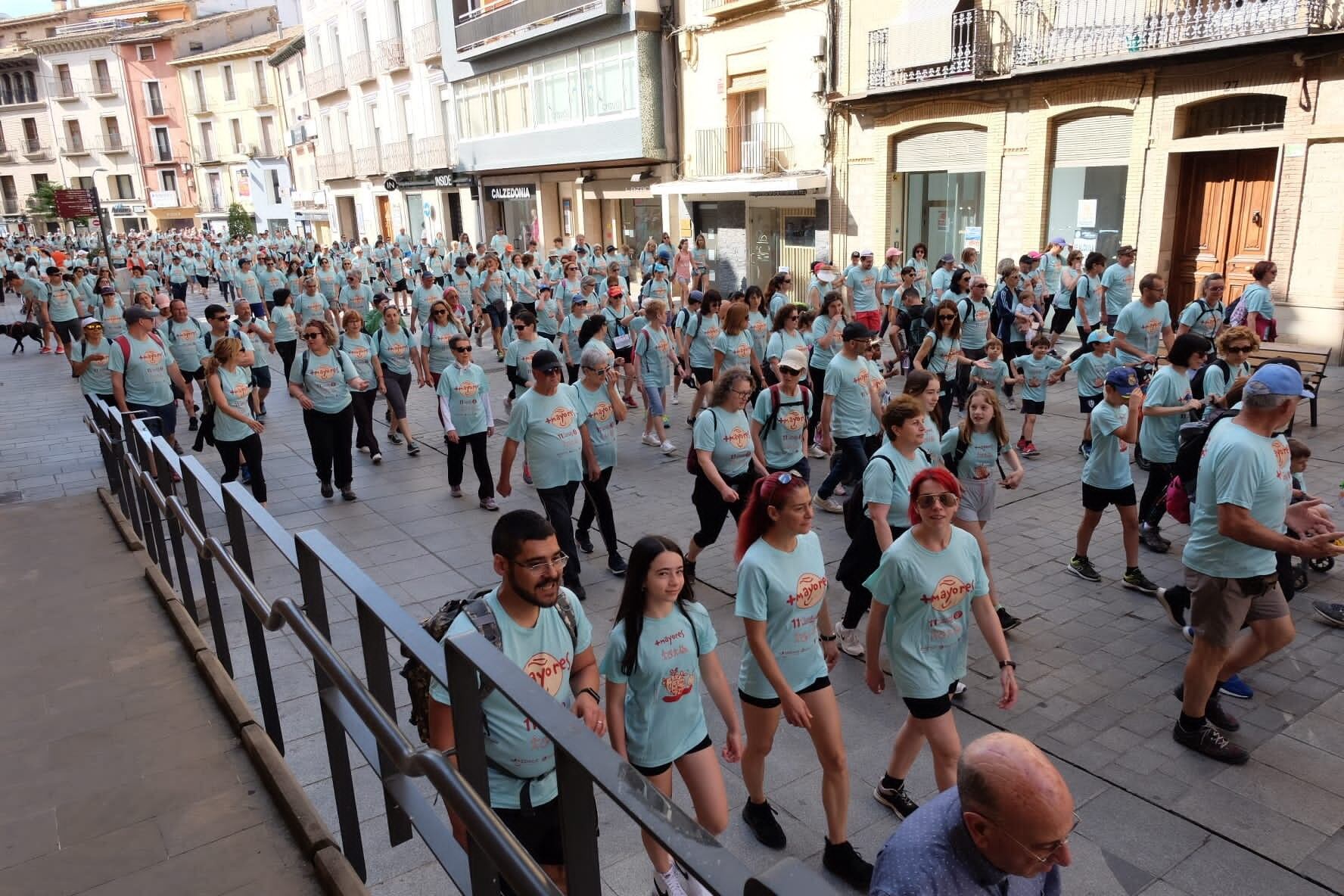 Marcha Aspace Huesca 2023 por el Coso. (foto: Jorge Arazo)