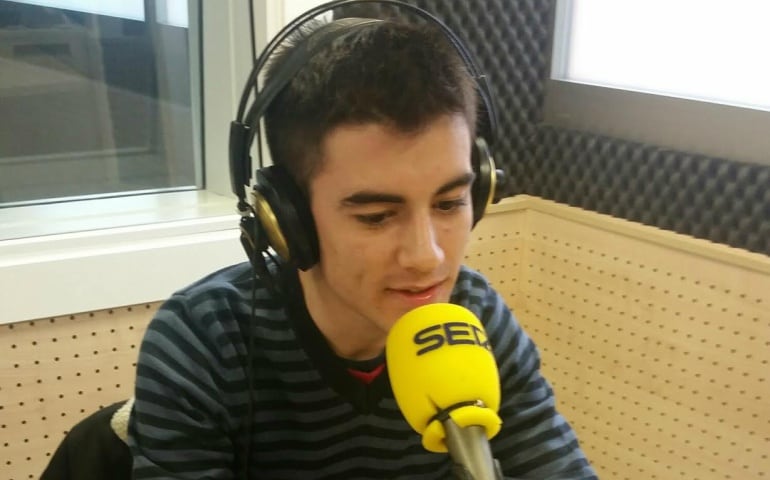 Jordi durante su entrevista en &#039;Contigo dentro&#039;